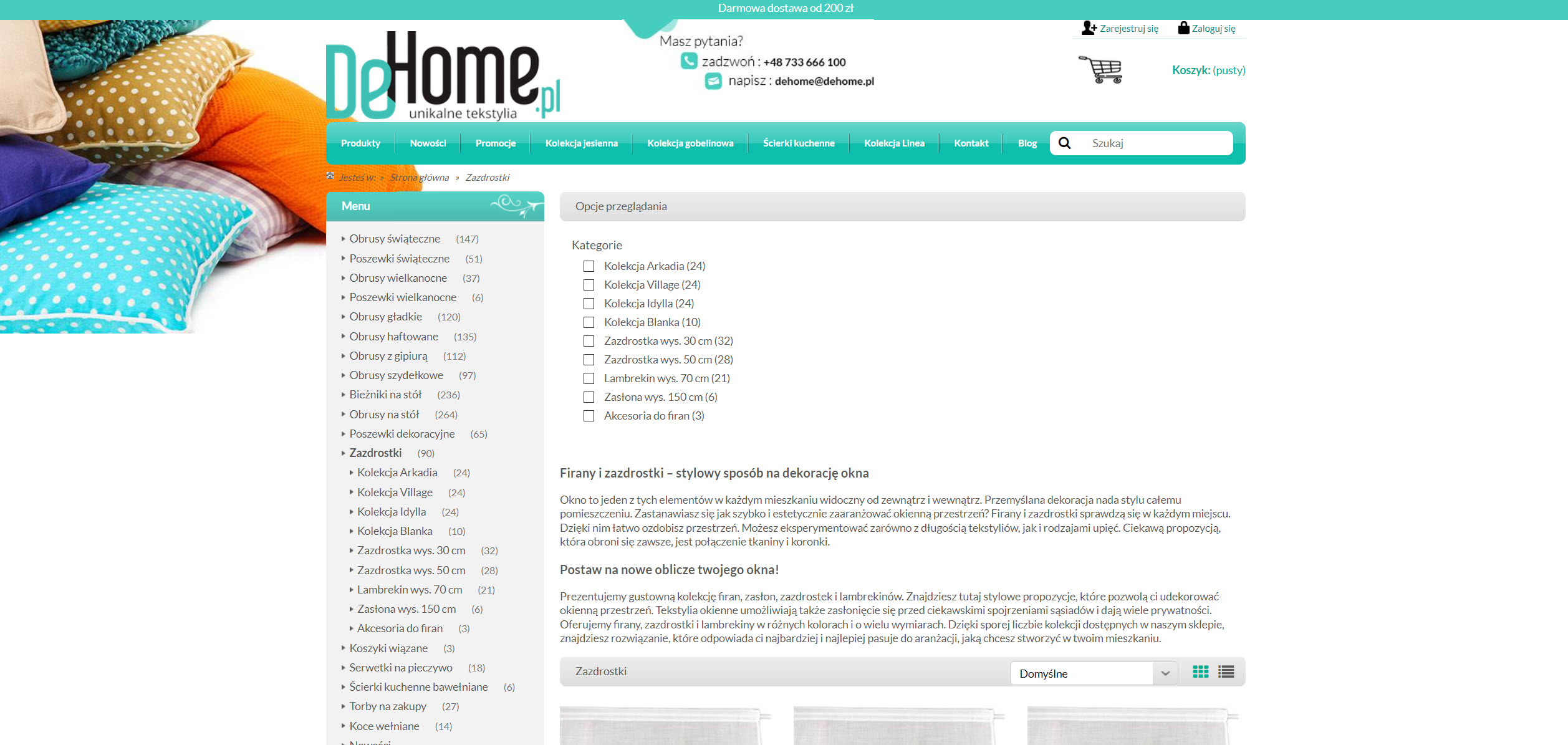Zazdrostki na okno – praktyczna dekoracja, która odmienia przestrzeń