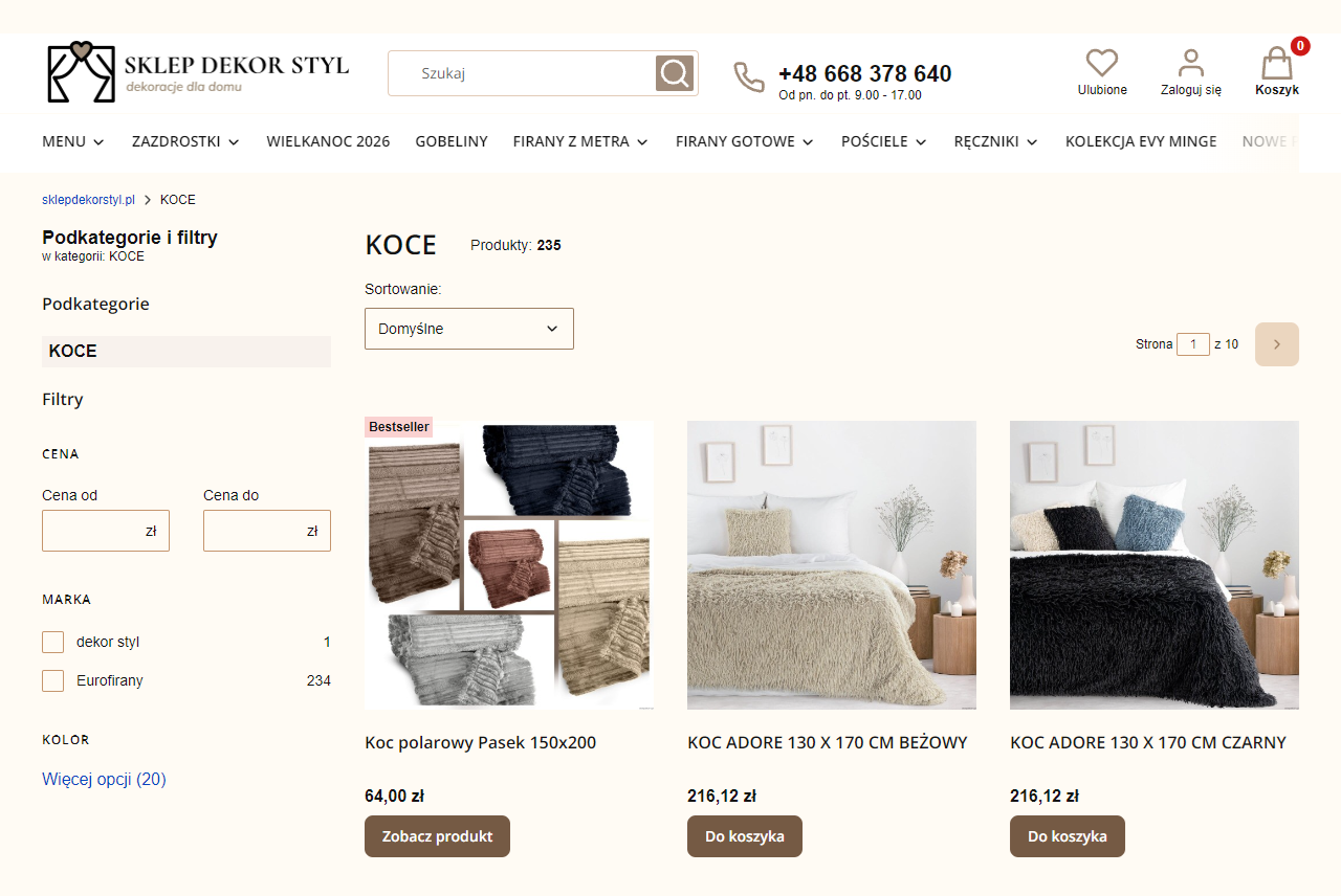 Koce akrylowe czy bawełniane - które lepiej sprawdzą się na co dzień?